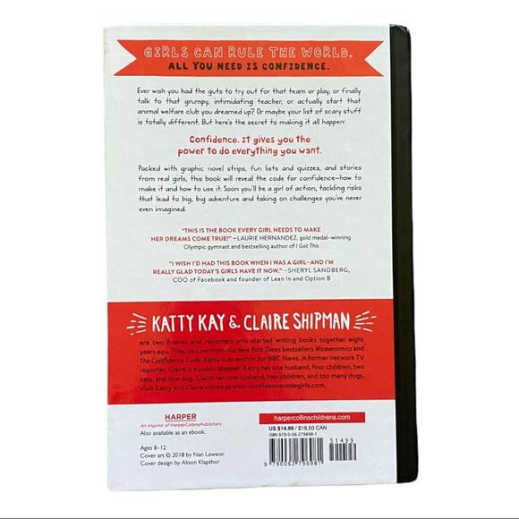 The Confidence Code For Girls Hardcover Book - Picture 2 of 3
